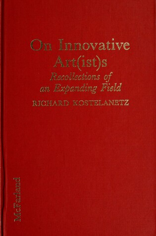 Cover of On Innovative Art(ist)s