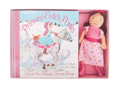 Book cover for Princess Evie's Ponies Book and Toy