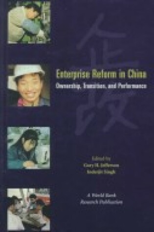 Cover of Enterprise reform in China