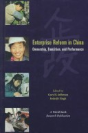 Book cover for Enterprise reform in China