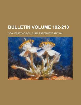 Book cover for Bulletin Volume 192-210