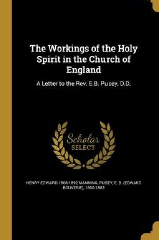 Cover of The Workings of the Holy Spirit in the Church of England