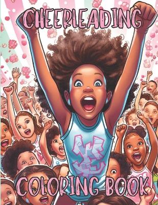 Book cover for Cheerleading Coloring Book