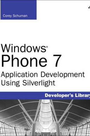 Cover of Windows Phone 7 Application Development