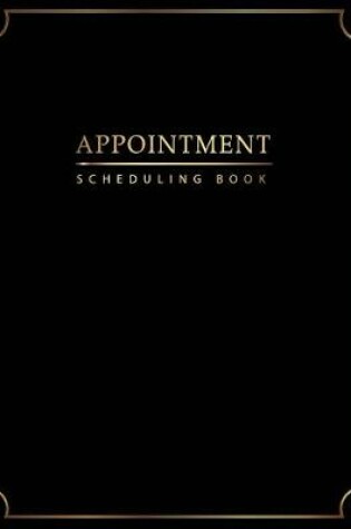 Cover of Appointment Scheduling Book