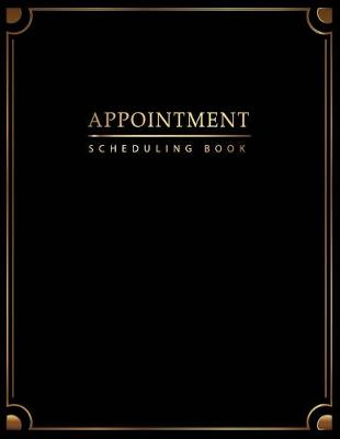 Book cover for Appointment Scheduling Book