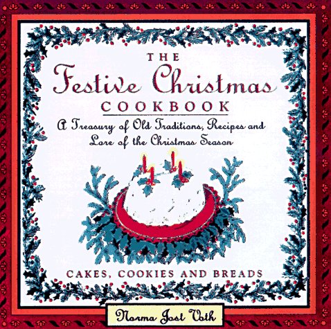 Book cover for The Festive Christmas Cookbook