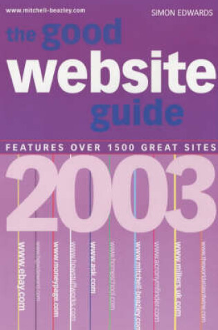 Cover of The Good Website Guide 2003