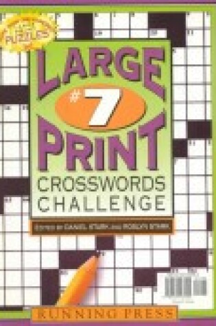 Cover of Large Print Crossword#7