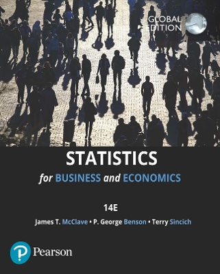 Book cover for MyLab Statistics with Pearson eText for Statistics for Business & Economics, Global Edition