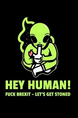 Book cover for Hey Human - Fuck Brexit, Let's Get Stoned