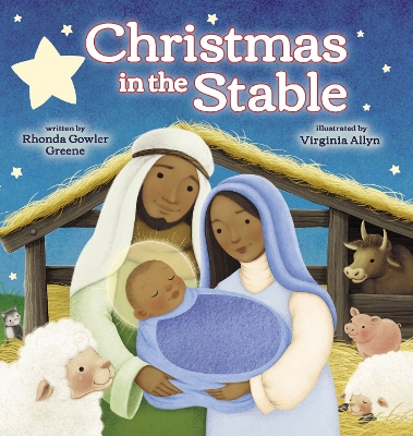 Book cover for Christmas in the Stable (BB)