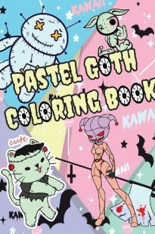 Cover of Pastel goth coloring book