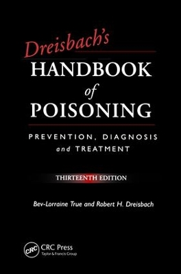 Book cover for Dreisbach's Handbook of Poisoning