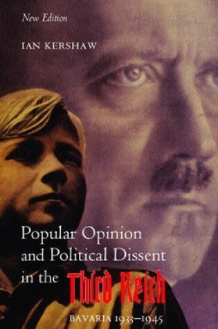 Cover of Popular Opinion and Political Dissent in the Third Reich