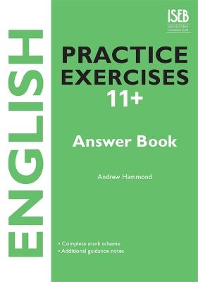 Book cover for English Practice Exercises 11+ Answer Book