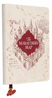 Cover of Harry Potter: Marauder's Map Journal with Ribbon Charm