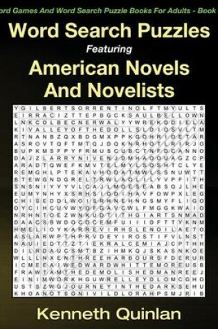 Cover of Word Search Puzzles Featuring American Novels And Novelists