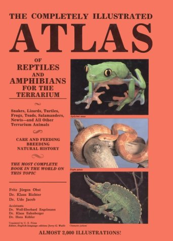 Book cover for Atlas of Reptiles and Amphibians for the Terrarium