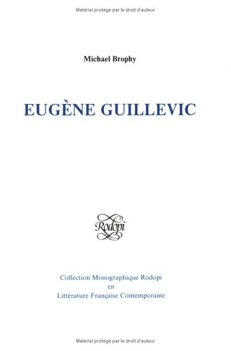 Cover of Eugene Guillevic