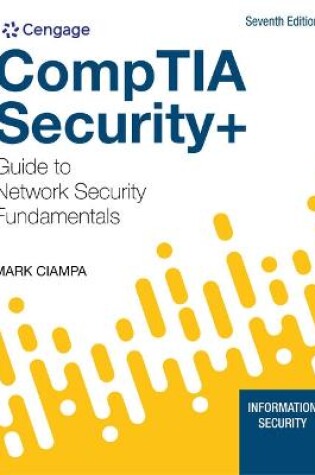 Cover of Mindtap for Ciampa's Comptia Security+ Guide to Network Security Fundamentals, 2 Terms Printed Access Card