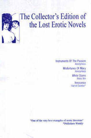 Cover of The Collector's Edition Of The Lost Erotic Novels