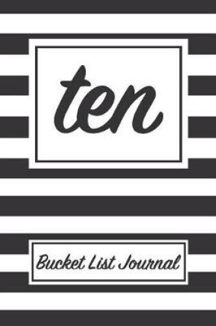 Cover of Ten Bucket List Journal