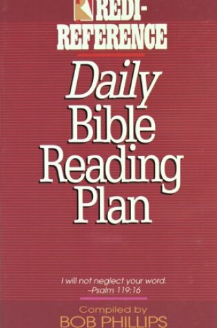 Cover of Redi-Ref Daily Bible Read Plan Phillips Bob