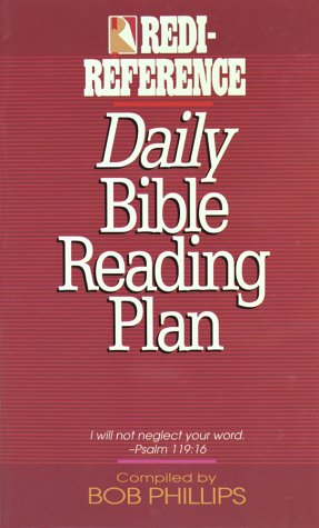 Book cover for Redi-Ref Daily Bible Read Plan Phillips Bob
