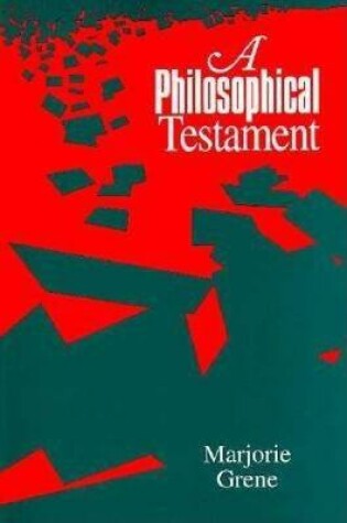 Cover of A Philosophical Testament