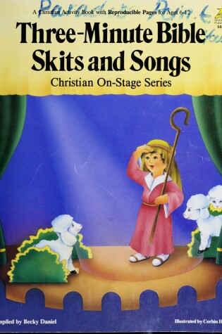 Cover of 3-Minute Bible Skits and Songs