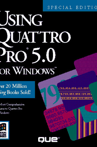 Cover of Using Quattro Pro 2.0 for Windows