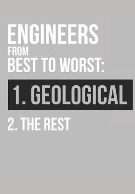 Book cover for Geological Engineer 200 Page Engineering Notebook