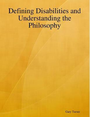 Book cover for Defining Disabilities and Understanding the Philosphy