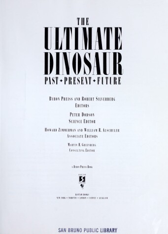 Book cover for The Ultimate Dinosaur