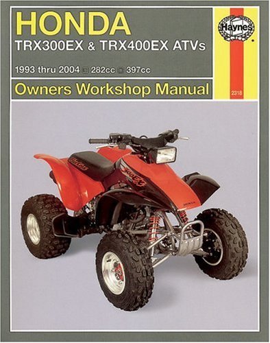 Book cover for Honda TRX300EX & TRX400EX ATVs