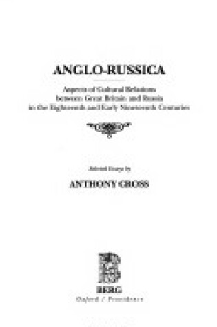 Cover of Anglo-Russica