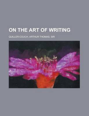 Book cover for On the Art of Writing