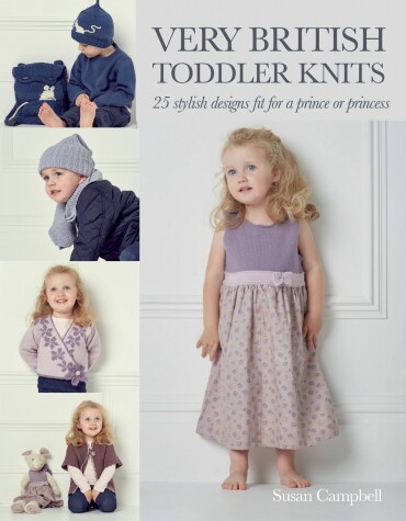 Book cover for Very British Toddler Knits