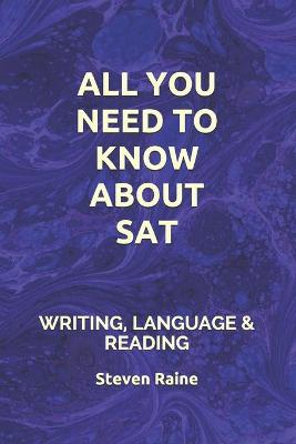 Book cover for All You Need to Know about the SAT