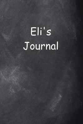 Book cover for Eli Personalized Name Journal Custom Name Gift Idea Eli