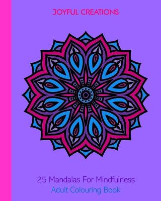 Book cover for 25 Mandalas For Mindfulness