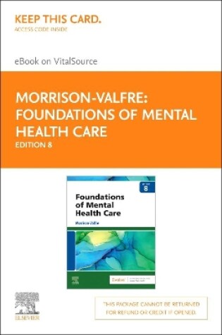 Cover of Foundations of Mental Health Care - Elsevier eBook on Vitalsource (Retail Access Card)