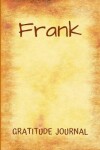Book cover for Frank Gratitude Journal