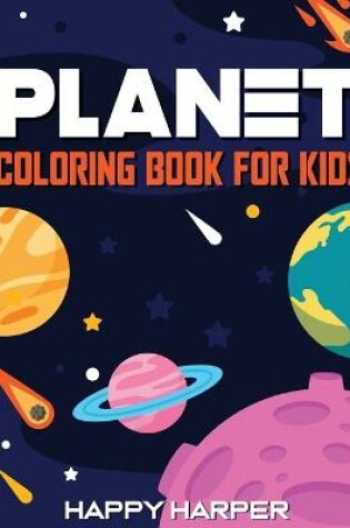 Cover of Planet Coloring Book