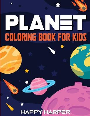 Book cover for Planet Coloring Book