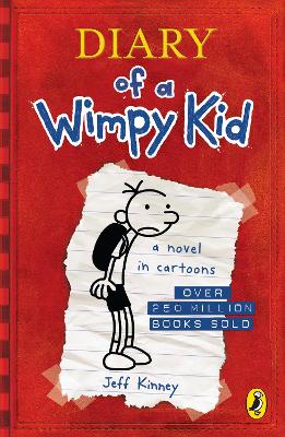 Book cover for Diary Of A Wimpy Kid (Book 1)