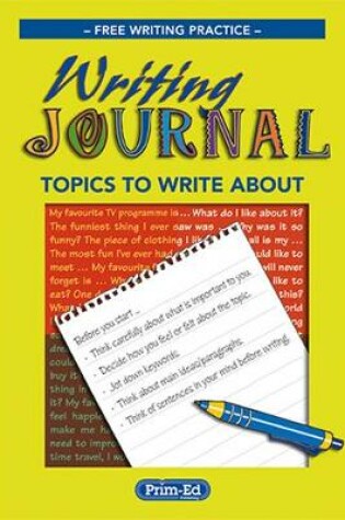 Cover of Writing Journal