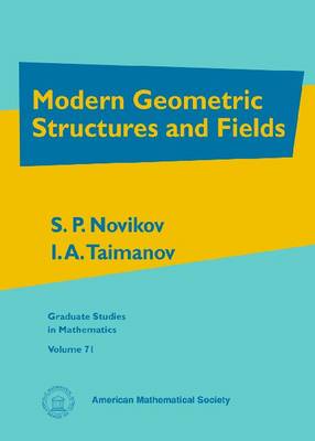 Book cover for Modern Geometric Structures and Fields