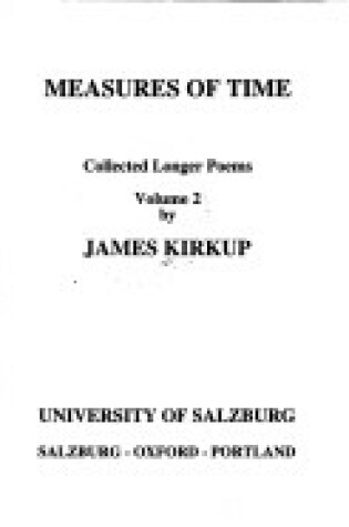 Cover of Measures of Time
